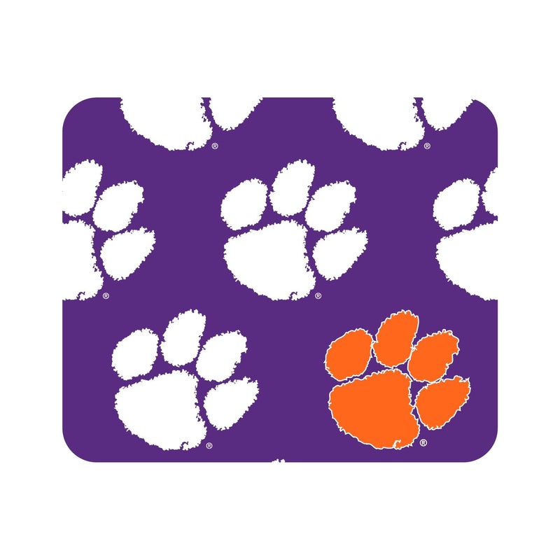 OTM Essentials Clemson University Standard Fabric Mouse Pad, Desk Accessories, Standard Fabric Gaming Mouse Pad - Image 1